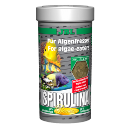 Растительный корм премиум-класса в виде хлопьев JBL Spirulina